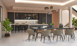 Luxurious, modern new build villa with panoramic sea views for sale, frontline golf in Mijas, Costa del Sol 775012 