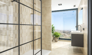 Luxurious, modern new build villa with panoramic sea views for sale, frontline golf in Mijas, Costa del Sol 775018 