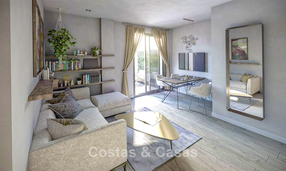 Modern new build apartments with contemporary style for sale in Fuengirola, Costa del Sol 775020