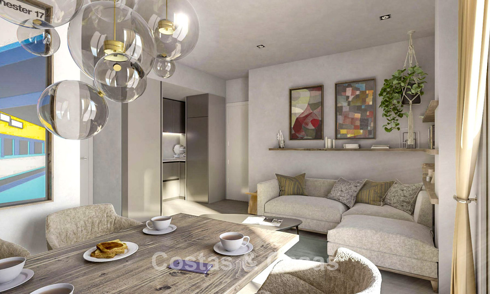Modern new build apartments with contemporary style for sale in Fuengirola, Costa del Sol 775021