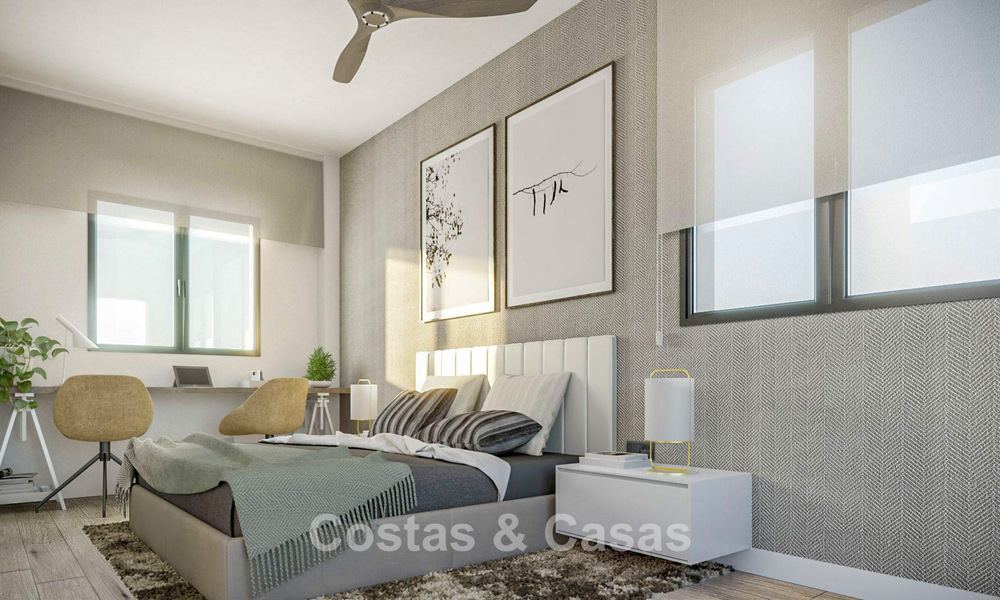 Modern new build apartments with contemporary style for sale in Fuengirola, Costa del Sol 775024