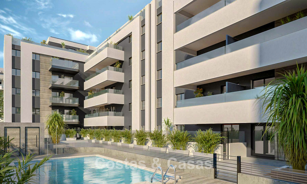 Modern new build apartments with contemporary style for sale in Fuengirola, Costa del Sol 775026