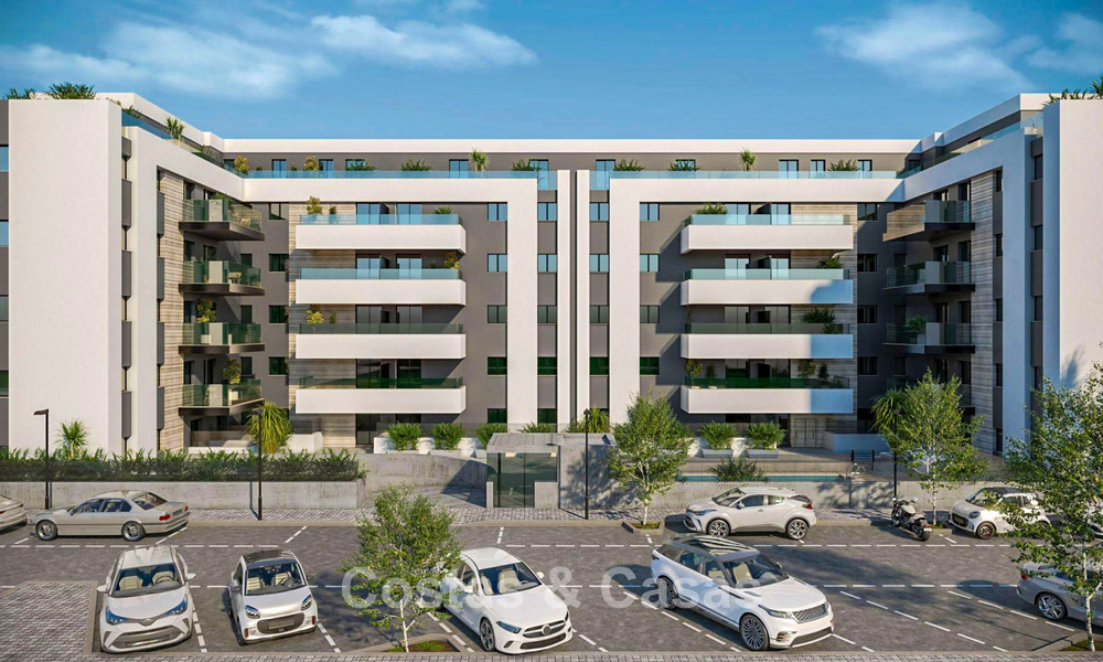 Modern new build apartments with contemporary style for sale in Fuengirola, Costa del Sol 775027