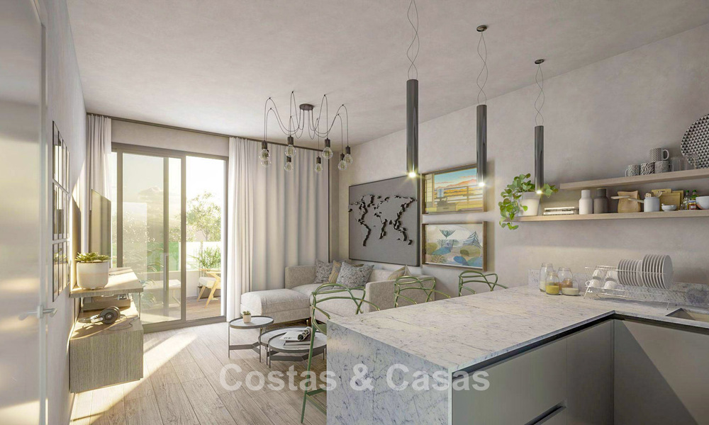 Modern new build apartments with contemporary style for sale in Fuengirola, Costa del Sol 775028