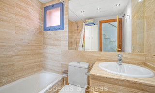 Spacious townhouse with private garden for sale, surrounded by golf courses in Nueva Andalucia, Marbella 775075 