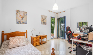 Spacious townhouse with private garden for sale, surrounded by golf courses in Nueva Andalucia, Marbella 775076 