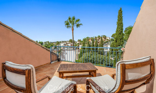 Spacious townhouse with private garden for sale, surrounded by golf courses in Nueva Andalucia, Marbella 775081 