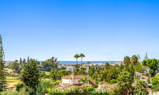 Spacious townhouse with private garden for sale, surrounded by golf courses in Nueva Andalucia, Marbella 775082 
