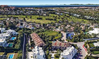Spacious townhouse with private garden for sale, surrounded by golf courses in Nueva Andalucia, Marbella 775093 