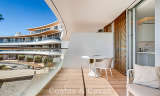 Move-in ready, modern, frontline beach apartment for sale in Estepona, Costa del Sol 775104 