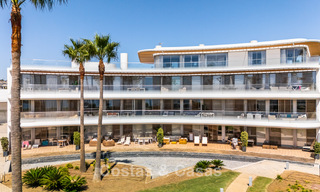 Move-in ready, modern, frontline beach apartment for sale in Estepona, Costa del Sol 775110 