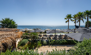 Move-in ready, modern, frontline beach apartment for sale in Estepona, Costa del Sol 775116 