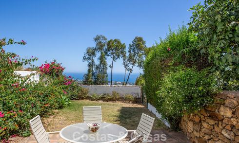 Spacious 4-bedroom townhouse with stunning sea views for sale in Marbella East 775129