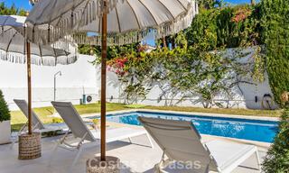 Move-in ready luxury villa in Mediterranean style for sale in a residential area in the golf valley of Mijas, Costa del Sol 775144 