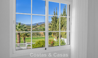 Move-in ready luxury villa in Mediterranean style for sale in a residential area in the golf valley of Mijas, Costa del Sol 775148 