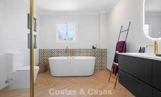 Move-in ready luxury villa in Mediterranean style for sale in a residential area in the golf valley of Mijas, Costa del Sol 775152 