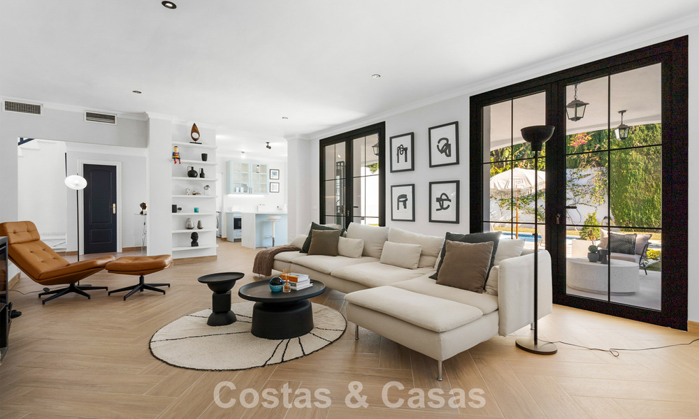 Move-in ready luxury villa in Mediterranean style for sale in a residential area in the golf valley of Mijas, Costa del Sol 775165