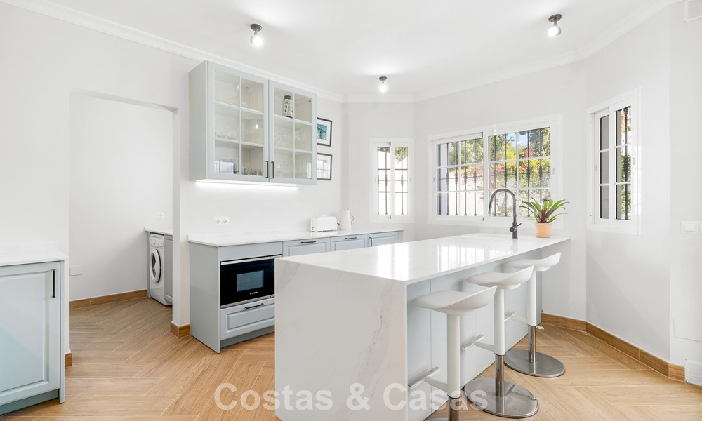 Move-in ready luxury villa in Mediterranean style for sale in a residential area in the golf valley of Mijas, Costa del Sol 775168