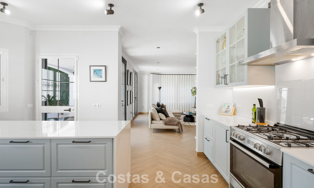 Move-in ready luxury villa in Mediterranean style for sale in a residential area in the golf valley of Mijas, Costa del Sol 775169