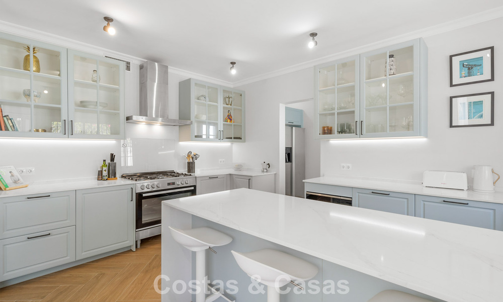 Move-in ready luxury villa in Mediterranean style for sale in a residential area in the golf valley of Mijas, Costa del Sol 775172