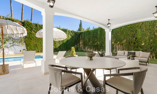 Move-in ready luxury villa in Mediterranean style for sale in a residential area in the golf valley of Mijas, Costa del Sol 775175 