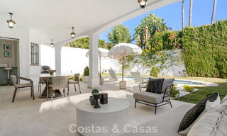 Move-in ready luxury villa in Mediterranean style for sale in a residential area in the golf valley of Mijas, Costa del Sol 775176 