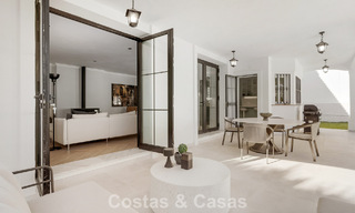 Move-in ready luxury villa in Mediterranean style for sale in a residential area in the golf valley of Mijas, Costa del Sol 775178 