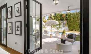 Move-in ready luxury villa in Mediterranean style for sale in a residential area in the golf valley of Mijas, Costa del Sol 775179 