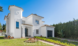 Move-in ready luxury villa in Mediterranean style for sale in a residential area in the golf valley of Mijas, Costa del Sol 775181 