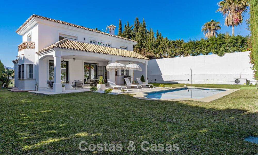 Move-in ready luxury villa in Mediterranean style for sale in a residential area in the golf valley of Mijas, Costa del Sol 775183