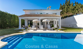 Move-in ready luxury villa in Mediterranean style for sale in a residential area in the golf valley of Mijas, Costa del Sol 775184 