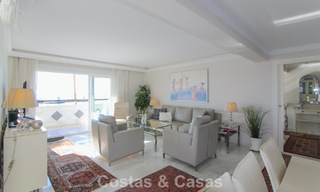 Frontline beach apartment with phenomenal views for sale in Marbella centre 775045 