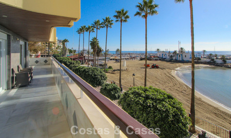 Frontline beach apartment with phenomenal views for sale in Marbella centre 775046