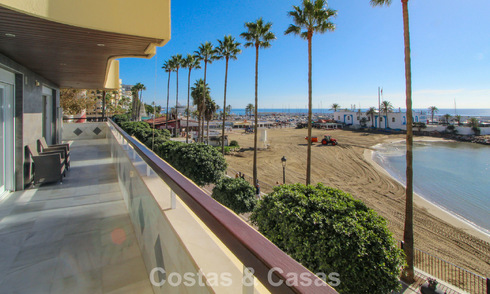 Frontline beach apartment with phenomenal views for sale in Marbella centre 775046