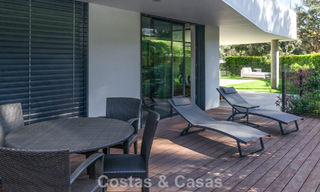 Modernist ground floor apartment in a gated community of Sotogrande, Costa del Sol 775357 