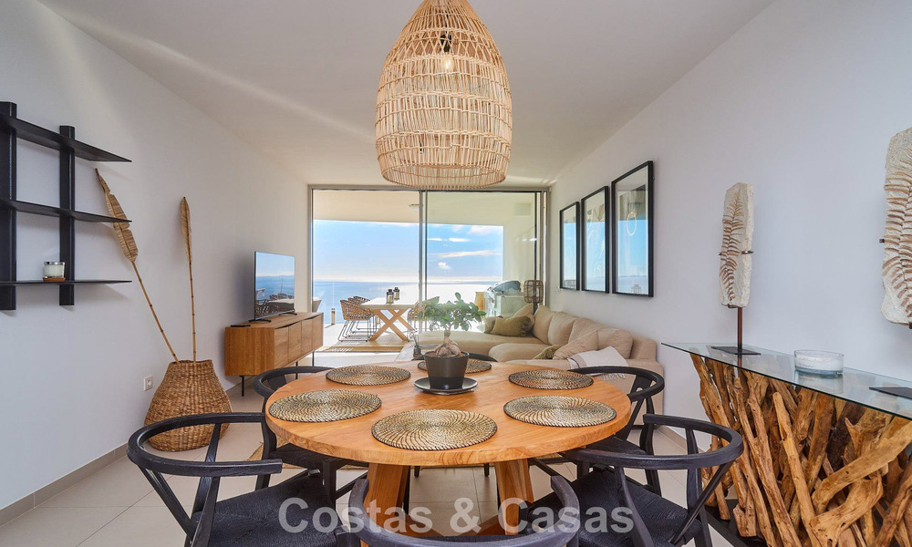 Move-in ready, modern apartment with panoramic sea views for sale in Benalmadena, Costa del Sol 775485
