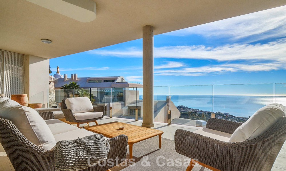 Move-in ready, modern apartment with panoramic sea views for sale in Benalmadena, Costa del Sol 775488