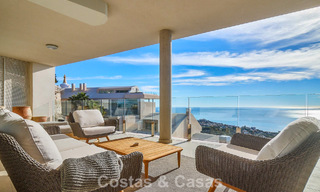 Move-in ready, modern apartment with panoramic sea views for sale in Benalmadena, Costa del Sol 775488 