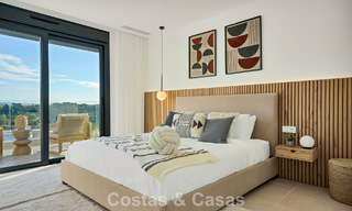 Recently built penthouse with spacious solarium for sale in gated complex in Benahavis - Marbella 775441 