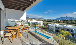 Recently built penthouse with spacious solarium for sale in gated complex in Benahavis - Marbella 775474 