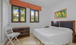 Spacious townhouse with beautiful golf and sea views for sale, in an exclusive golf urbanization in Benahavis - Marbella 775210 