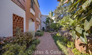 Spacious townhouse with beautiful golf and sea views for sale, in an exclusive golf urbanization in Benahavis - Marbella 775223 