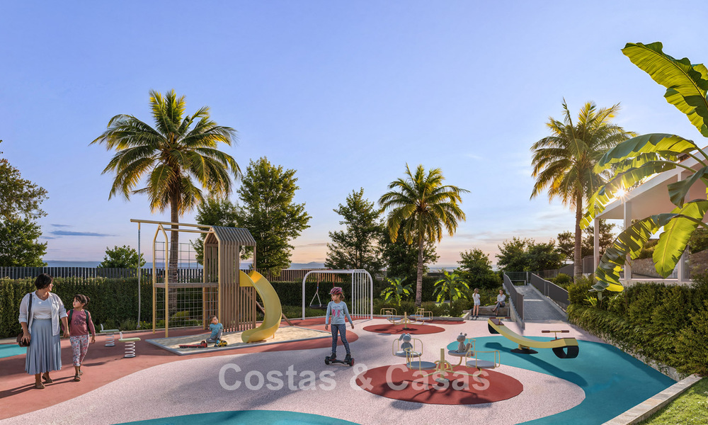 Stylish new build apartments with sublime sea views for sale in Mijas Costa, Costa del Sol 775360