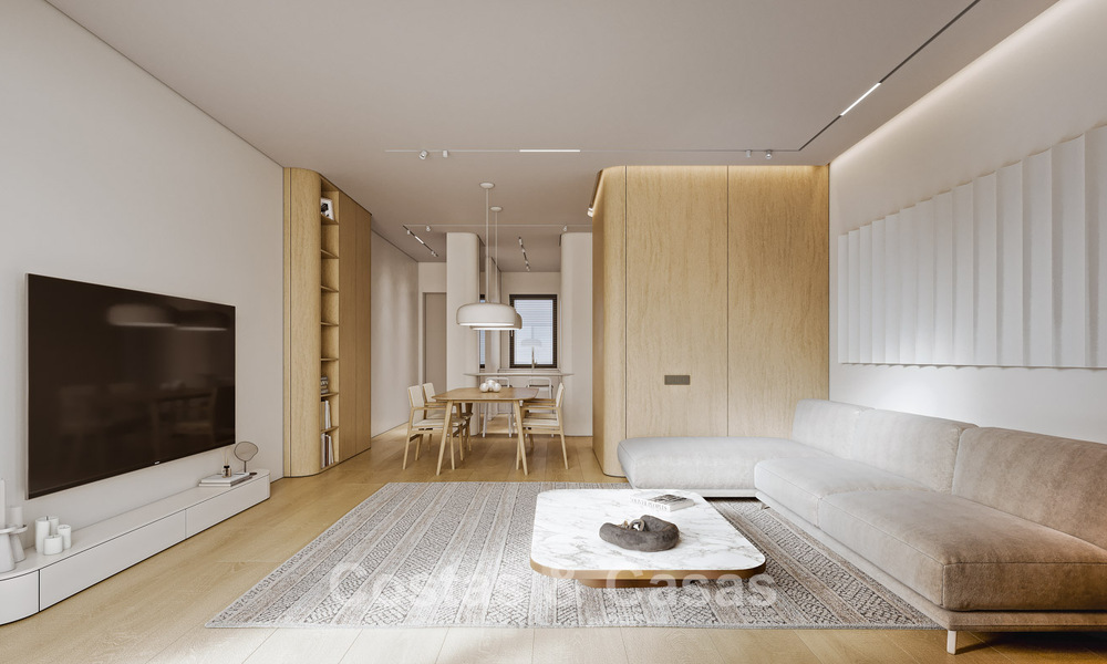 Stylish new build apartments with sublime sea views for sale in Mijas Costa, Costa del Sol 775369