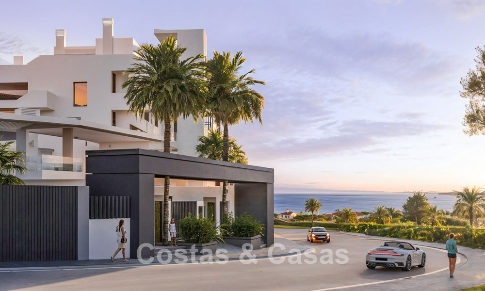Stylish new build apartments with sublime sea views for sale in Mijas Costa, Costa del Sol 775378