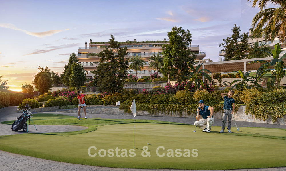 Stylish new build apartments with sublime sea views for sale in Mijas Costa, Costa del Sol 775381