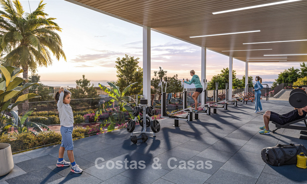 Stylish new build apartments with sublime sea views for sale in Mijas Costa, Costa del Sol 775382