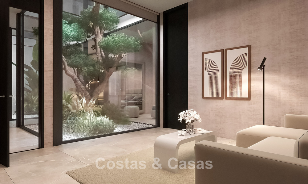 Sophisticated designer villa with magnificent sea views for sale in El Madroñal, Benahavis - Marbella 775235