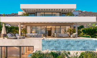 Sophisticated designer villa with magnificent sea views for sale in El Madroñal, Benahavis - Marbella 775240 