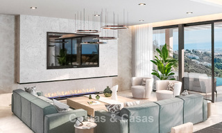 Sophisticated designer villa with magnificent sea views for sale in El Madroñal, Benahavis - Marbella 775245 